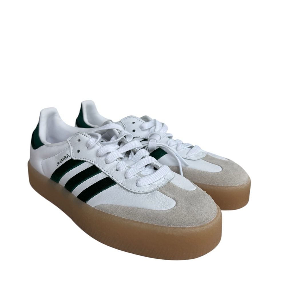 adidas Sambae Women’s Sneakers - white/collegiate green - Picture 5 of 11